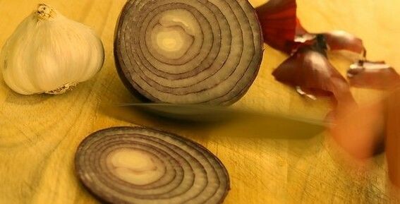 onion juice for mushrooms